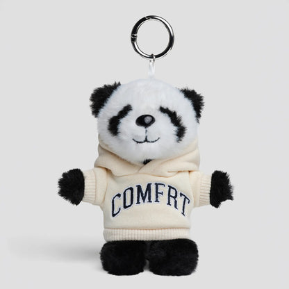 Comfrt | Panda Bear Mystery Color Keychain | Varsity Hoodie Keychain in Surprise Color
