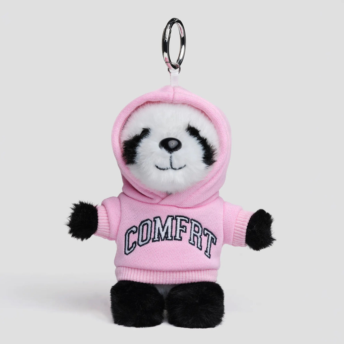 Comfrt | Panda Bear Mystery Color Keychain | Varsity Hoodie Keychain in Surprise Color