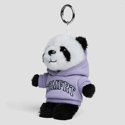 Comfrt | Panda Bear Mystery Color Keychain | Varsity Hoodie Keychain in Surprise Color