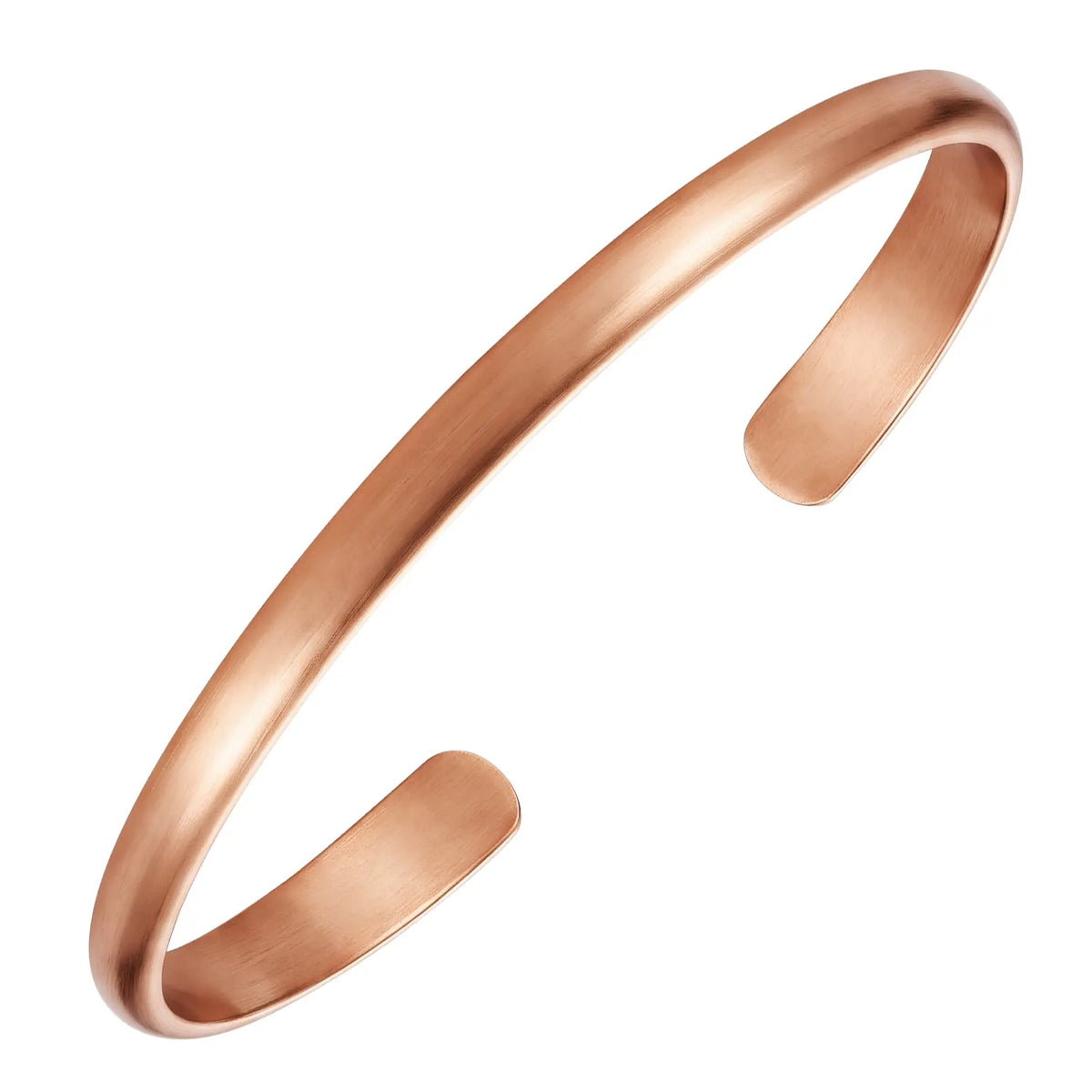 Feraco Women's 2-Piece Pure Copper Cuff Bracelet Set - Elegant Unplated Leaf Design, Authentic Handmade Casual Wear Bangles