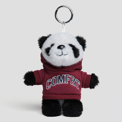Comfrt | Panda Bear Mystery Color Keychain | Varsity Hoodie Keychain in Surprise Color